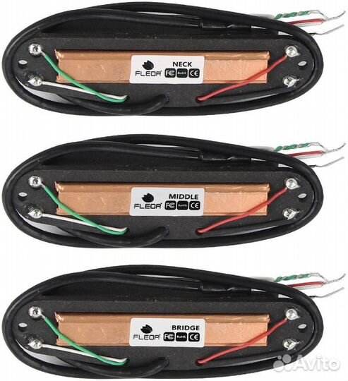 Fleor M00870-3 - Звукосниматель для электрогитары