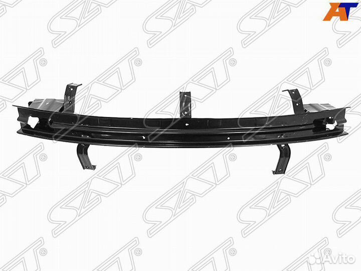 Усилитель заднего бампера hyundai accent/solaris