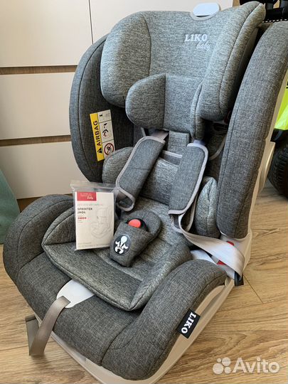 Автокресло Liko baby Sprinter JM04 0-36кг