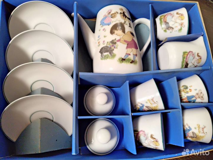 Сервиз кофейный детский гдр