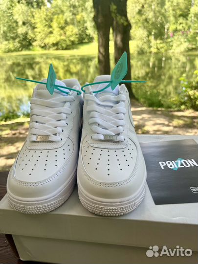 Nike Air Force 1'07 white low Оригинал Poizon