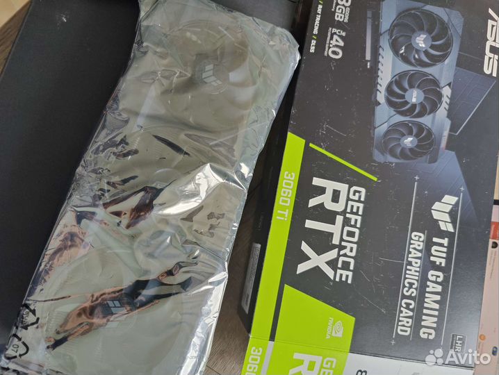 Видеокарта asus TUF Gaming GeForce RTX 3060 Ti V2