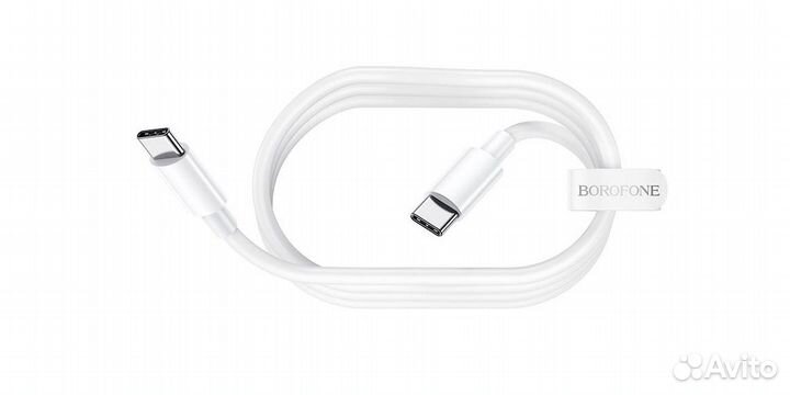 Кабель Type-C - Type-C, 2м, 100W, 5A, Borofone