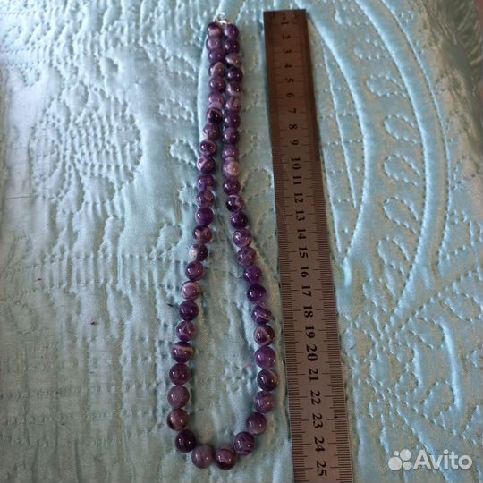 Бусы из аметиста
