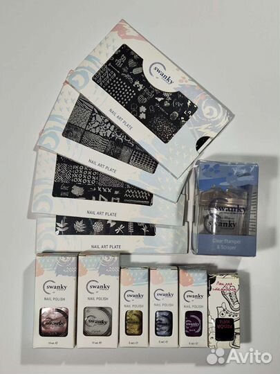 Стемпинг, пластины, дизайн для ногтей