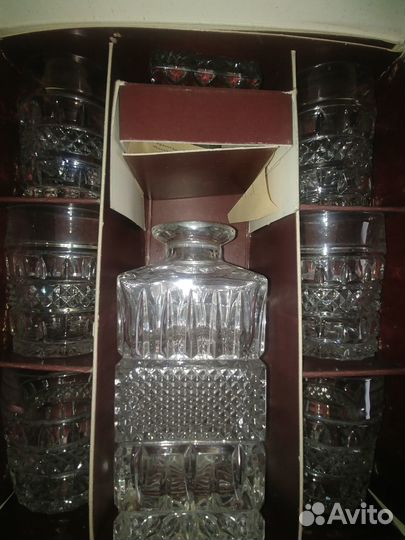 Набор богемского хрусталя (для виски)