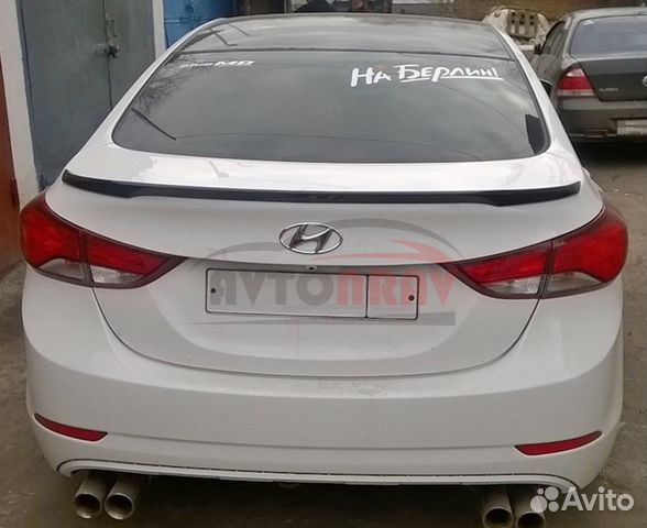 Спойлер Zest Style для Hyundai Elantra 5 (MD)