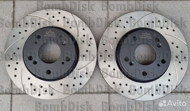 Тормозные диски с перфорацией tayga
