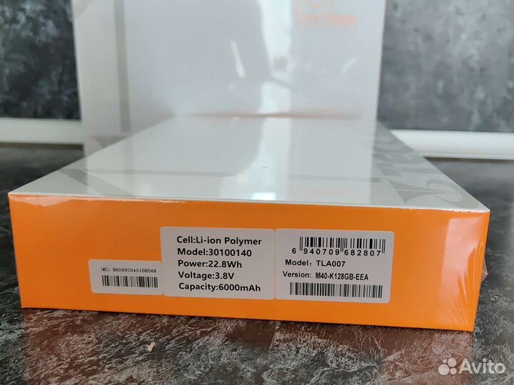 Новый планшет Teclast M40 6/128 gb 4G