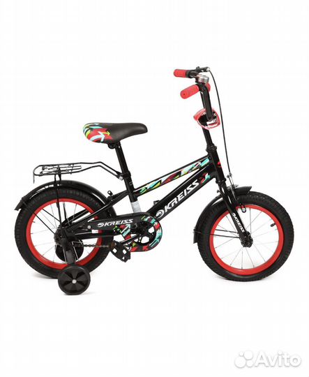 Детский велосипед новый Kreiss 14 дюймов ос-14В