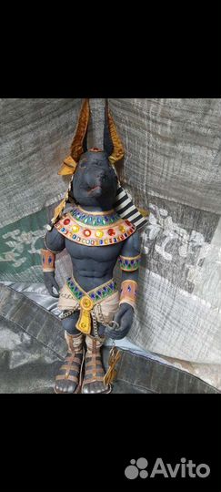 А игрушка египетский бог ручная работа