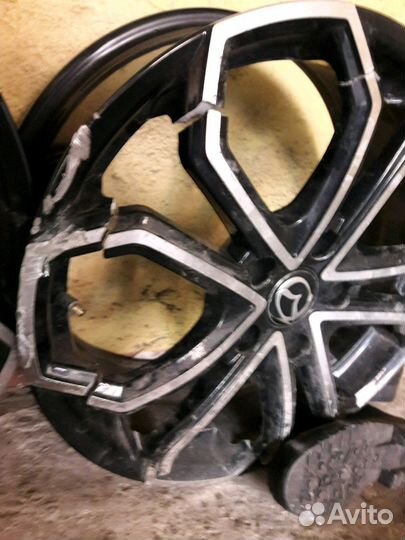 Литые диски R 17 5 100 Мазда