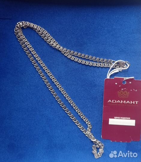 Цепь новая серебро 925