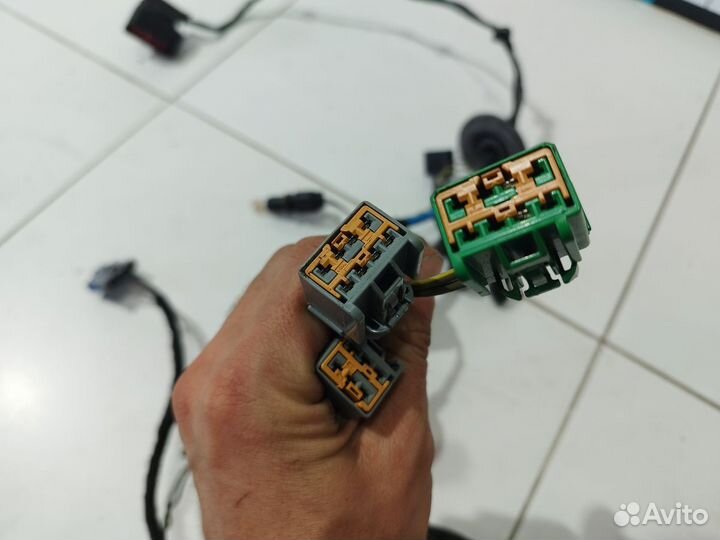 Проводка двери передней левой discovery 3