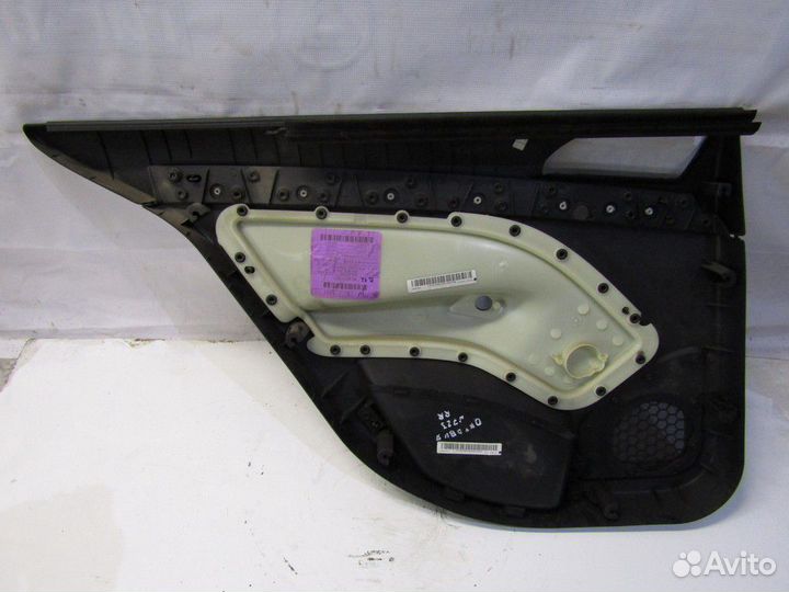 Обшивка двери задней правой Octavia (A5 1Z) 2004-2