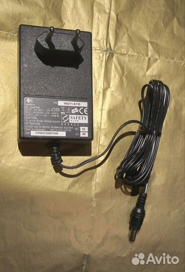 Блок питания для игрового руля Ligitech