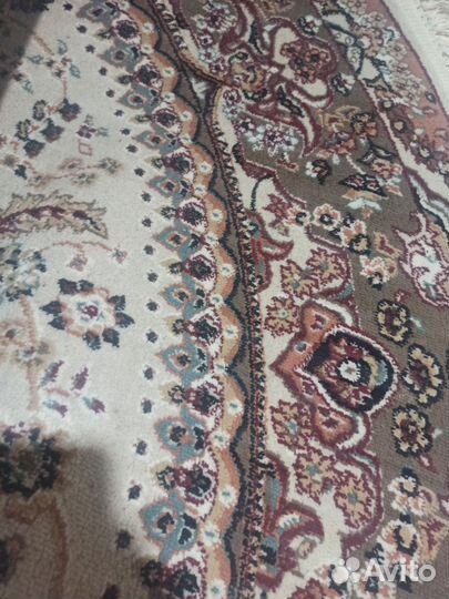 Ковер d205 - cream-brown-Овал