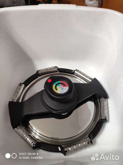 Цептер синхро-клик (крышка-скороварка) новая