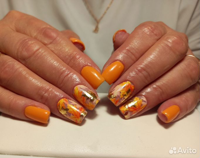 Маникюр с покрытием
