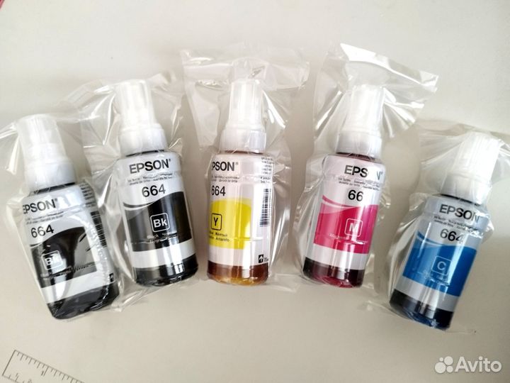 Оригинальные чернила для Epson L1300