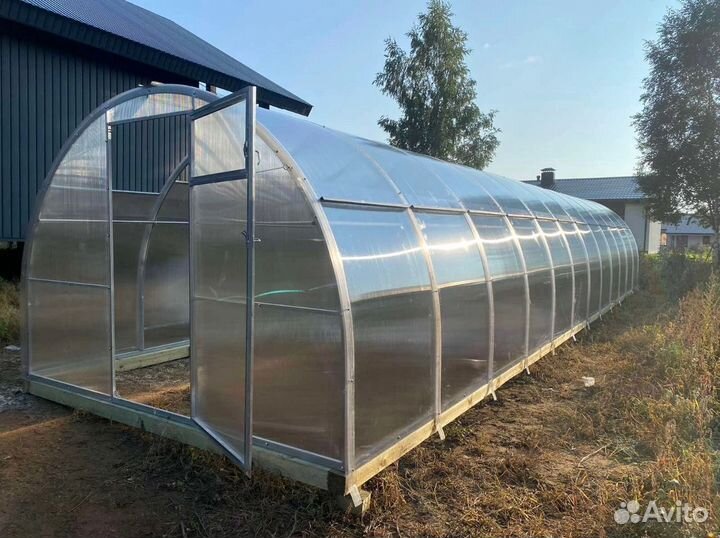 Теплицы в наличии (каркас + поликарбонат)