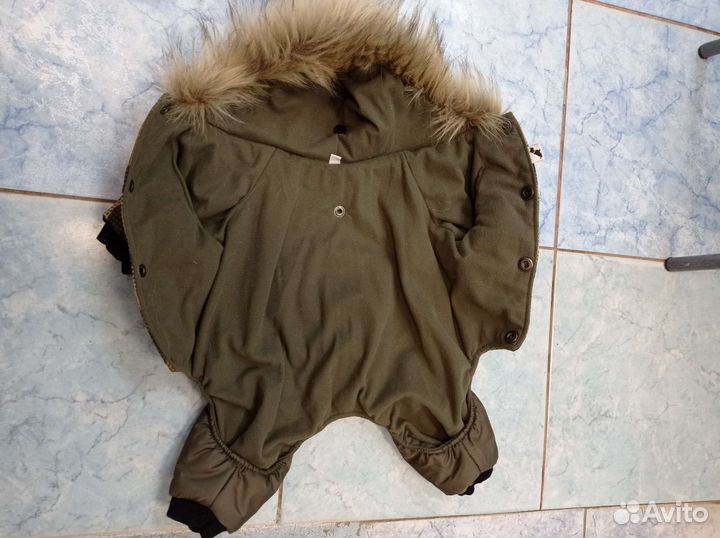 Зимний комбинезон новый для собак