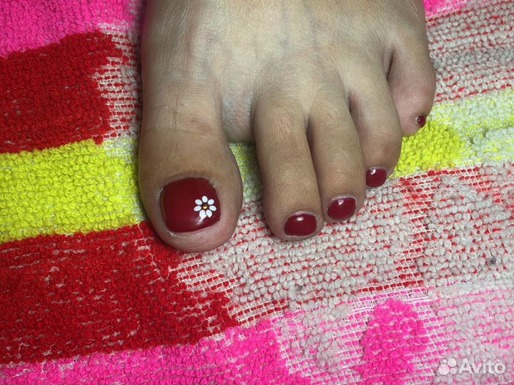 Маникюр педикюр на дому