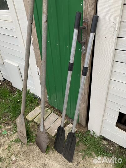 Весла лодочные металл