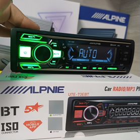 М�агнитола alpine Е73 1din с блютузом