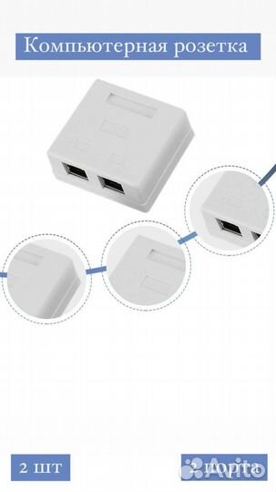 Розетка компьютерная
