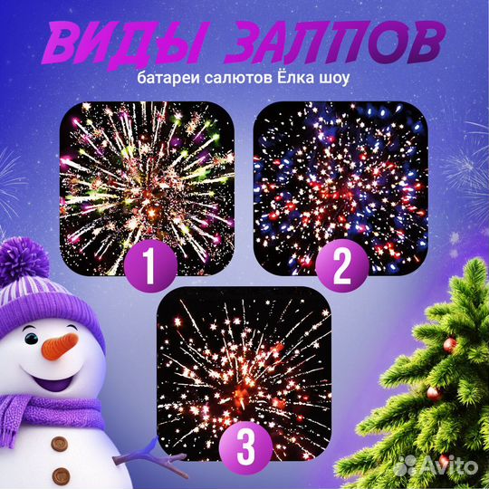 Салюты и фейерверки Ёлка-шоу