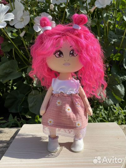 Текстильная кукла ручной работы