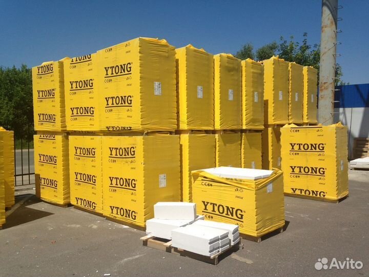 Блоки газобетонные Ytong (Ютонг)