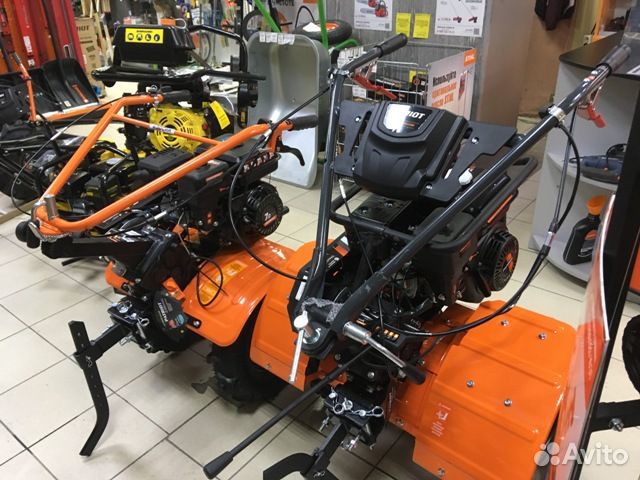 Мотоблок бензиновый patriot урал М (Колеса extreme