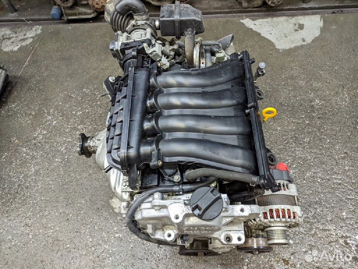 Двигатель MR20DE 2.0 Nissan X-Trail с навесным