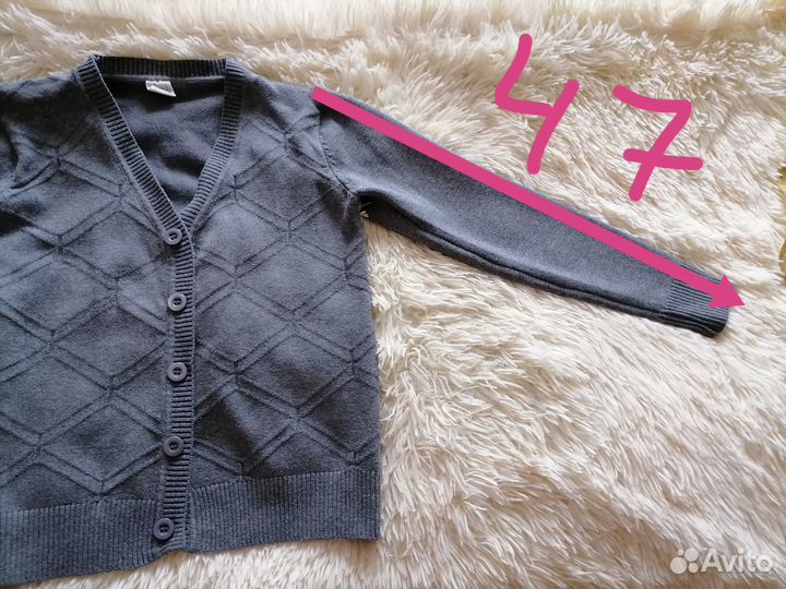 Джемпер, кардиган школьный для девочки