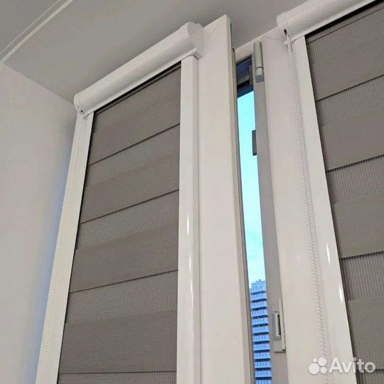 Жалюзи, рулонные шторы на окна