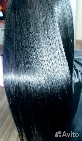 Кератиновое выпрямление