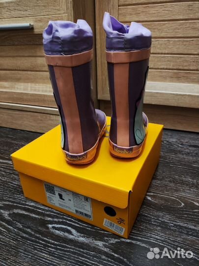 Резиновые сапоги для девочки 26 размер