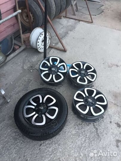 Литые диски r15 4х100 бу