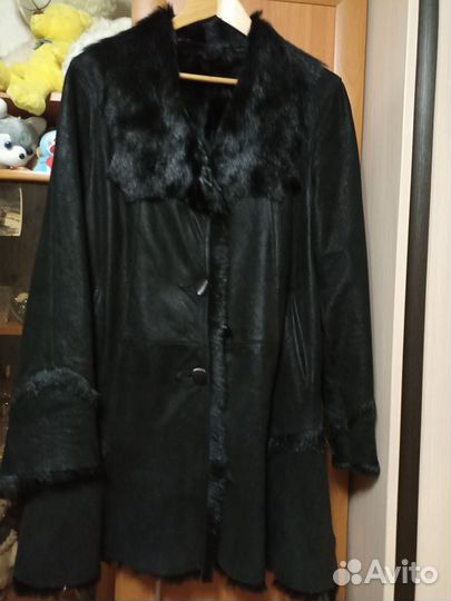 Дубленка натуральная женская 46 48
