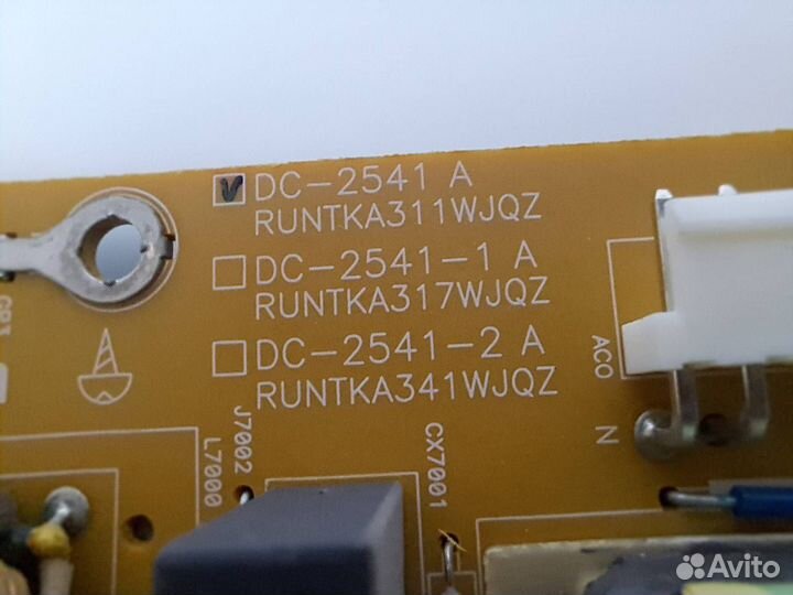 Плата питания DC-2541 A runtka311wjqz
