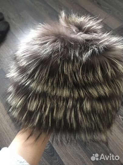 Шапка из чернобурки