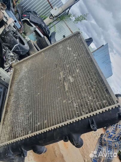 Renault kangoo 1 радиатор О.Ж. 1.9 1.5 дизель