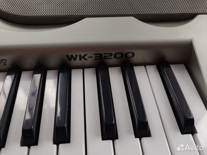 Синтезатор casio wk 3200