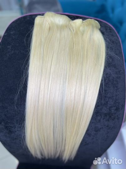 Волосы для наращивания,на заколках,на трессе,70 см