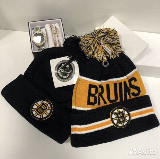 Шапка NHL Boston мужская