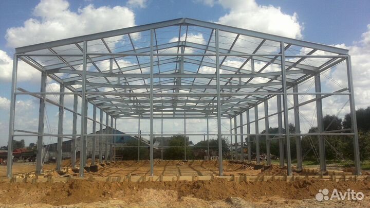 Металлоконструкции, металлокаркас здания