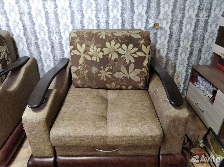 Диван бу с креслом