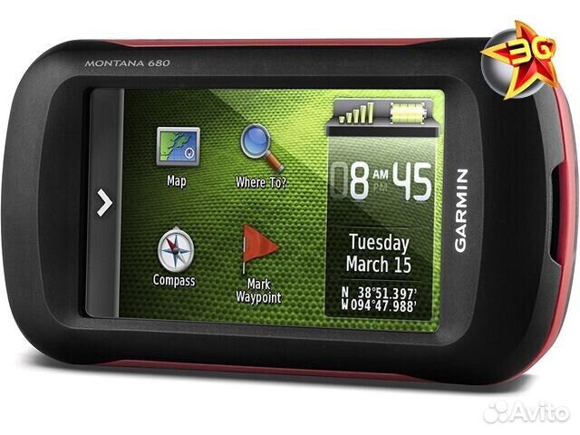 Навигатор Garmin Montana 680 GPS Worldwide 010-015